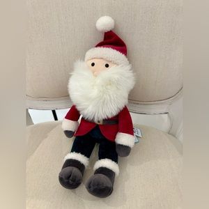 Retired Jellycat Jolly Santa Medium 13”x5” Authentic Rare